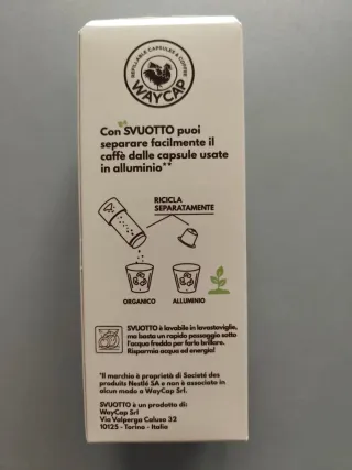 Waycap Svuotacapsule per Nespresso