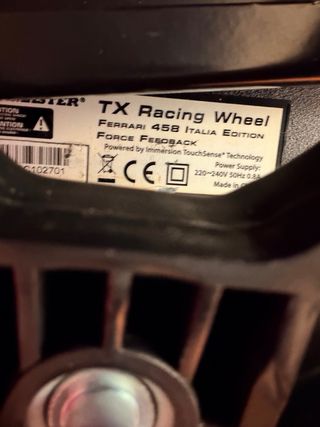 Soporte Volante + Volante Thrustmaster TX Racing