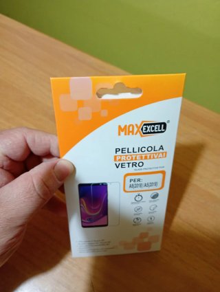 PELLICOLA VETRO MAXEXCELL GALAXY A5-A8 2018