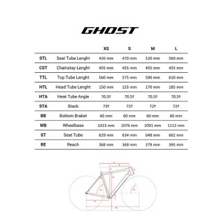 Bicicleta Ghost Square Cross Essential Talla S