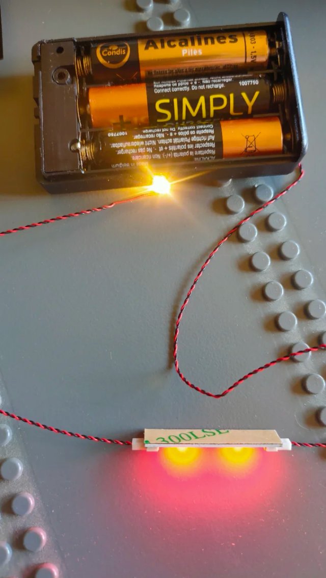 2X1 Kit Luces LED para Lego Nike Dunk 43021