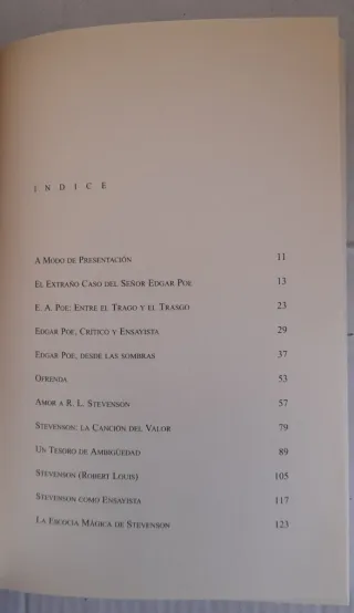 Poe y Stevenson: dos amores literarios