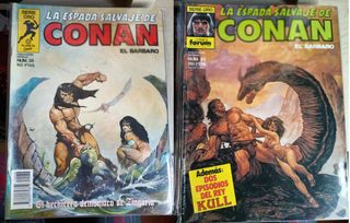 Lote 17 cómics 'La espada salvaje de Conan'