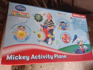 Correpasillos Coche Avión Mickey Mouse