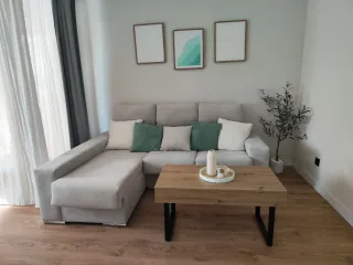 Sofá modular con chaise longue
