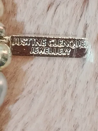 Pulsera de plata dorada con cuentas