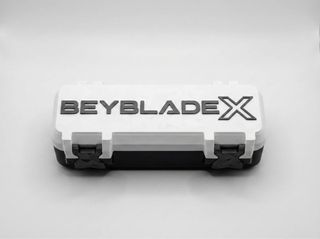 Custodia Deck Box Beyblade X Bianco e Nero