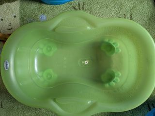 Bañera bebé verde Brevi