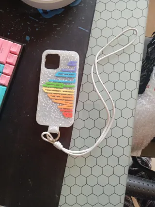 Funda iPhone 11 Bimba y Lola Arcoíris