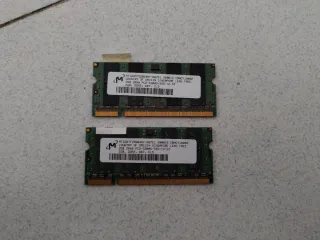 2x 2GB DDR2 667MHz Módulos de RAM