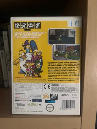 Los Simpsons El Videojuego Wii