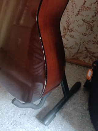 Pack Guitarra Acústica C-40 + Funda + afinador+pié