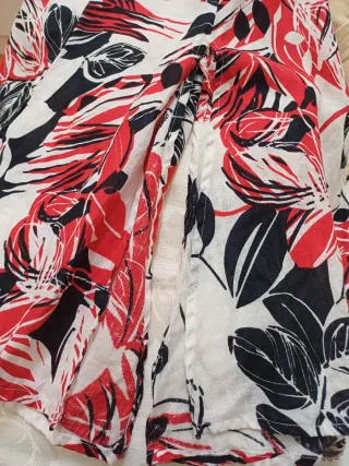 Gonna 100% lino fantasia