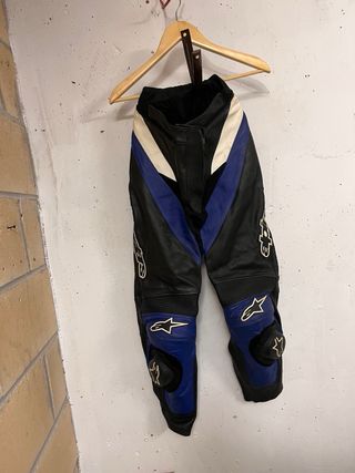 Pantalón Moto Cuero Mujer Alpinestars