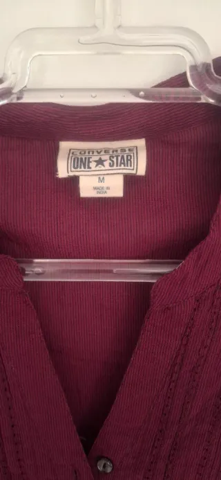 Camisa Converse Roja Talla M