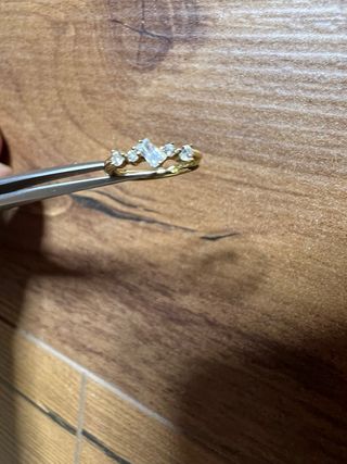 Pendientes Aro Plata 925 Baño Oro 14K