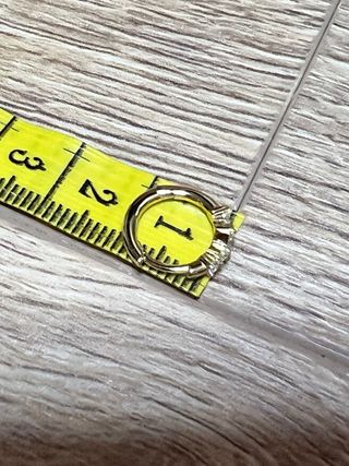 Pendientes Aro Plata 925 Baño Oro 14K