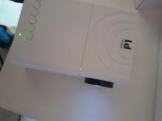 Mini proyector blanco