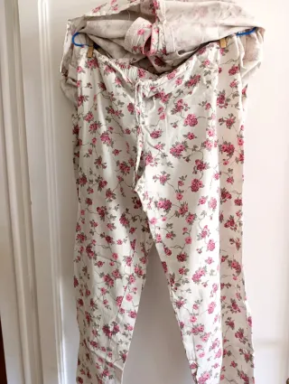 Pijama Kiff Kiff floral rosa talla XL (44)Poco uso