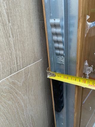 Puerta de entrada metal