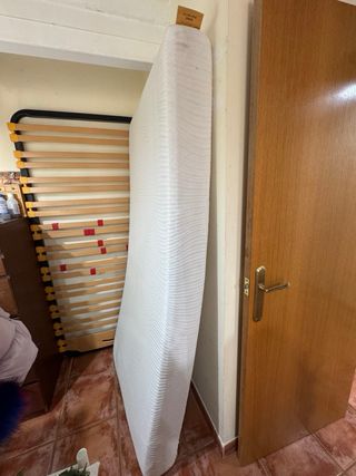 Cama de 190*90 con base de cama de parrillas
