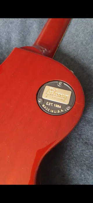 Gibson Custom Shop Est. 1894 USA Placa Metálica