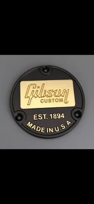 Gibson Custom Shop Est. 1894 USA Placa Metálica