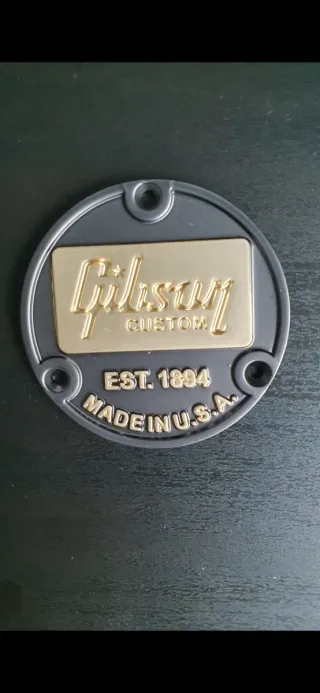 Gibson Custom Shop Est. 1894 USA Placa Metálica