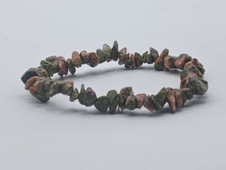 Pulseras de unakita y sodolita