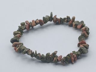 Pulseras de unakita y sodolita