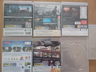 Cajas de juegos PS3 (Grand Theft Auto V, Watch Dog