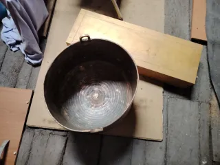 Olla de cobre ferroviaria