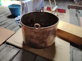 Olla de cobre ferroviaria