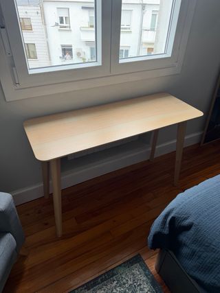Mesa auxiliar madera Ikea Lisabo