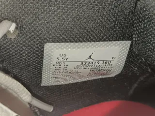 Zapatillas Jordan 6 Rings Blancas y Rojas