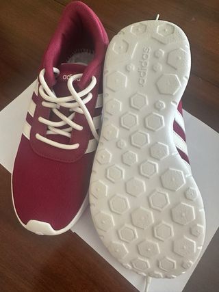 Scarpe Adidas leggere rosse bianche taglia 36