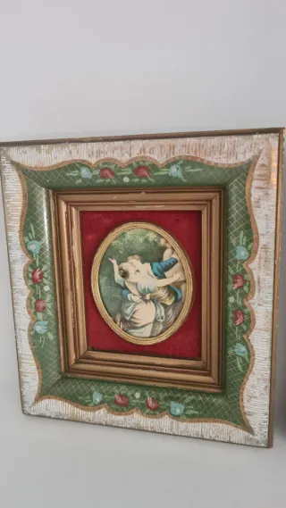 Pareja de cuadros decorativos