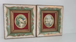 Pareja de cuadros decorativos