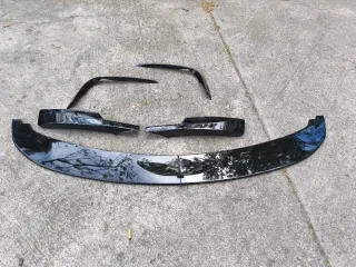 Difusor Lip BMW E90 Negro Brillante
