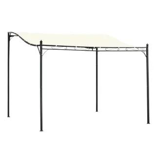 Cenador Jardín 3x3m con Toldo Beige