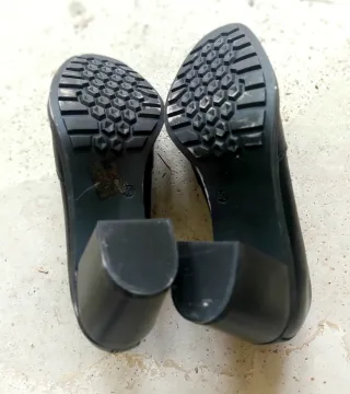 Zapatos negros tacón talla 39