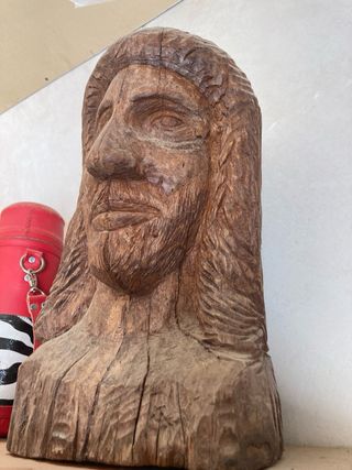 Escultura de madera única