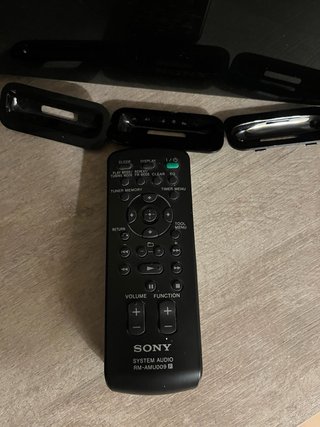 Minicadena Sony Compacta Negra