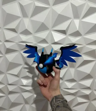 Poké Ball Mega Charizard 3D