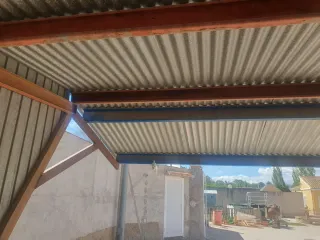 Marquesina para 2 coches