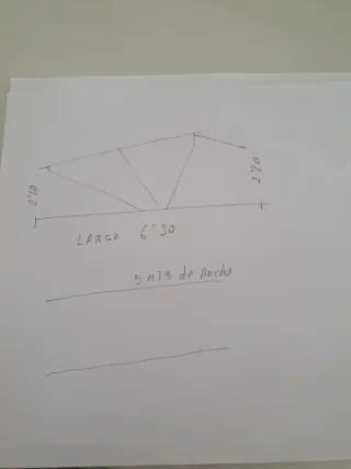 Marquesina para 2 coches