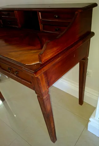 Escritorio Secreter Madera Maciza Clásico