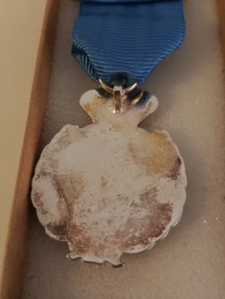 Medalla protección civil al mérito plateado