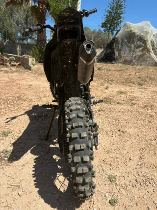 Pitbike IMR 140 4T Motocross Negra y Amarilla