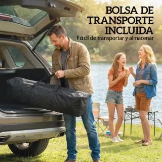 Carpa Plegable 4x4m Doble Techo